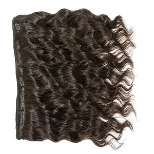 Vente en gros de cheveux ondulés indiens de couleur naturelle Cheveux humains vierges indiens à cuticule alignée style boucles en provenance d'Inde - Product Image 4