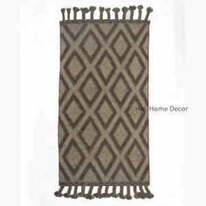 Tapis et tapis de créateurs chinois, tapis de cuisine pour la maison, shaggy noué à la main et en laine unie - Product Image 5