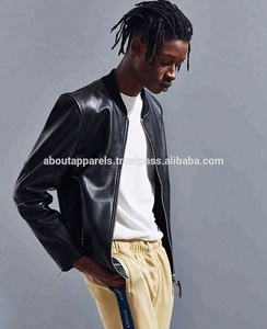 China ropa fábrica a granel chaquetas de cuero de motocicleta 7xl transpirable chaqueta de cuero de piel de búfalo genuina - Product Image 2