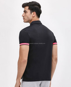 Nuevo Diseño de Camiseta Polo Transpirable con Cierre y Manga Larga para Hombre, Camisetas Polo Lisas Baratas 100% Poliéster - Product Image 1