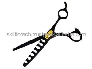 กรรไกรตัดแต่งขนสัตว์เลี้ยงสุนัขแมวด้ามจับแบบมืออาชีพที่แตกต่างกันเลือกทำจากเหล็กญี่ปุ่น440C คุณภาพสูง - Product Image 3