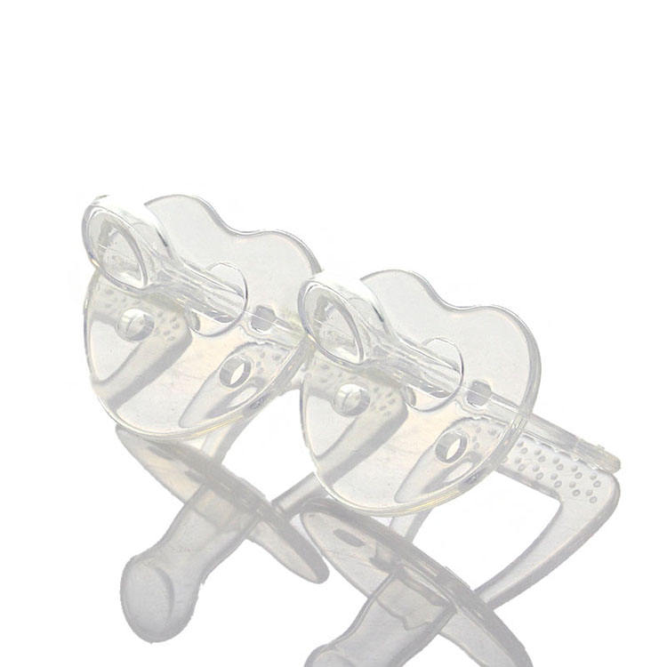 Apple Bear Authentic Factory Wholesale Flat Head Type Mouth Nipple Full  Silicone Infant Baby Pacifier