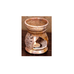 Porte-bougies en pierre de savon faits à la main - Product Image 1