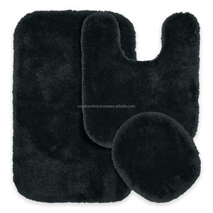 코튼 bathmat 목욕 매트 세트/화장실 커버 세트 - Product Image 1