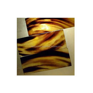 Placas de bocina de búhos para marco y mango de cuchillo, placa de escala de bocina de vaca Natural en varios tamaños y colores surtidos - Product Image 5