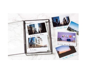 Caja de fotos de cristal dorado - Product Image 3