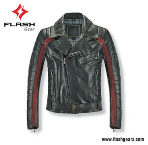 Blouson de motard en Faux cuir pour homme, veste de motard classique, Slim Fit, printemps - Product Image 6