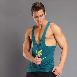 Camiseta de algodón sin mangas para hombre, ropa de gimnasio de marca, chaleco para culturismo - Product Image 4