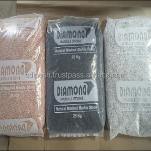 Granulats de marbre naturel indien de 3 à 6 mm pour murs en terrazzo, couleur naturelle, sans poussière, lavage à l'eau, trois variétés, emballage d'exportation, gravier concassé - Product Image 1