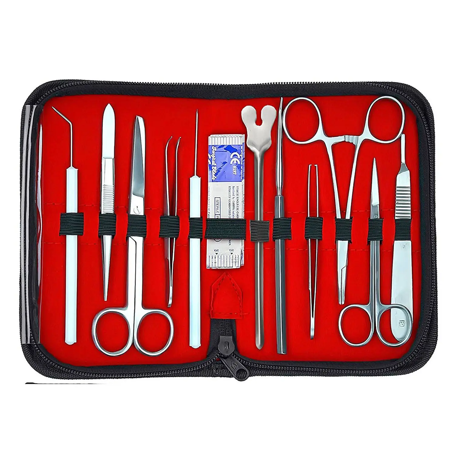 Beste Kwaliteit Student Dissectie Sets 20 Tools Met 6 T-Pins/2024 Biologie Lab Anatomie Chirurgische Roestvrijstalen Dissectie Kit