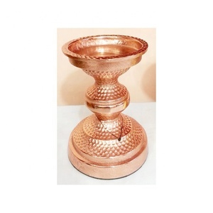 Modern Christmas Tealight <b>Candle</b> Holder Best Selling Aluminium <b>Pillar</b> <b>Candle</b> Stand for Home Decoration - Product Image 2