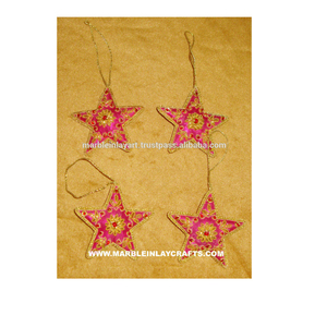 Adornos Navideños Colgantes en Forma de Estrella - Product Image 1