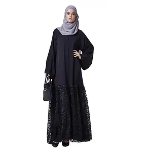 AJM COMMERCIO CASA nuovo Hijab-Abaya-Caftano-Burka-Caftano-Burqa-Caftano Maxi Vestito