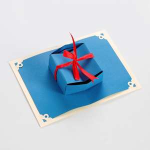 กล่องการ์ดป๊อปอัพ3D งานฝีมือสไตล์อะนิเมะงานฝีมือกระดาษของขวัญงานฝีมือสำหรับคริสต์มาสและวันเกิดของขวัญพิเศษสำหรับทุกโอกาส - Product Image 1