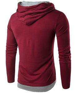 Haute qualité 100% coton polaire hommes à capuche à manches longues vêtements de sport légers capuche OEM fournir divers, y compris le Logo 3D - Product Image 2