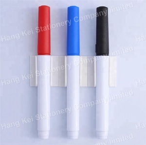 Tableau blanc magnétique en plastique OEM, clip de support de stylo marqueur, 1 pièce - Product Image 6