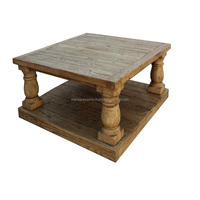 Table basse de salon en bois recyclé de qualité supérieure