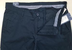 Pantalones de sarga ajustados para hombre, algodón y LICRA, corte estrecho para primavera o invierno, calidad de exportación para adultos - Product Image 3