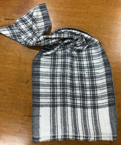 Bufanda silenciador de invierno de Cachemira 100% para hombre, chal de estilo tradicional - Product Image 1