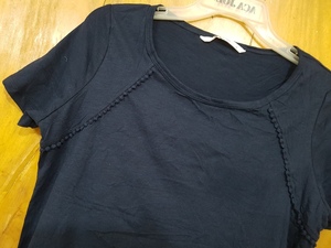 Camiseta de Color Sólido para Mujer, Marca de Exportación de Bangladesh, para Uso Casual de Primavera, Algodón, Tallas XS-XL, Lote/Envío de Stock Limitado - Product Image 3