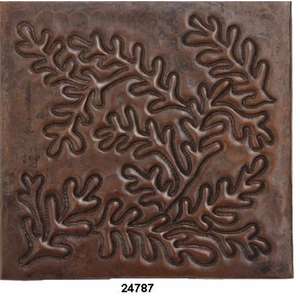 กระเบื้องทองแดงโบราณที่มีการออกแบบที่เป็นเอกลักษณ์กระเบื้องผนังทองแดงสำหรับห้องครัว - Product Image 1