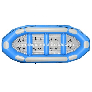 Ce chứng nhận PVC Inflatable whitewater đi bè và trôi thuyền 385x187cm - Product Image 3