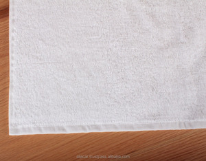 Toallas de baño Extra duraderas de algodón de alta calidad, lavables, blancas, Textiles de Hotel, tela de rizo - Product Image 5