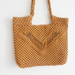 Bolsos de Macramé Hechos a Mano, Bolso Pequeño de Mujer, Bolso de Ganchillo, Bolso Boho para Teléfono Móvil - Product Image 5