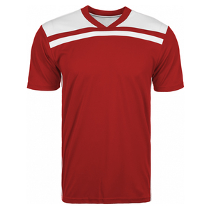 Camiseta de fútbol para adultos de secado rápido estilo superior personalizable servicios OEM poliéster algodón Material sublimación impresión ropa de fútbol - Product Image 1