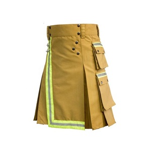 COSH Kilts คิลส์ผ้าฝ้ายสีเบจสำหรับผู้ชายขายส่งตามความต้องการผู้จำหน่ายและผู้ส่งออก - Product Image 6
