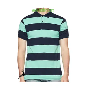 100% bio lavato di alta qualità in cotone Tinta Unita tinto pique Polo T Shirt A Buon Mercato all'ingrosso tirupur india