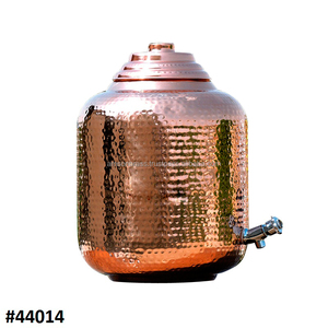 Distributeur d'eau moderne en cuivre, avec martelé, pour la bonne santé, 1 pièce - Product Image 5