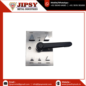 Ensemble de 5 coupe-disques en forme de cœur avec poignée, outils pour bijoux de fantaisie - Product Image 4