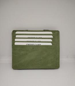 Cartera mágica corta unisex con función RFID, piel de vaca auténtica con cremallera y logotipo abierto y forro de poliéster funcional - Product Image 1