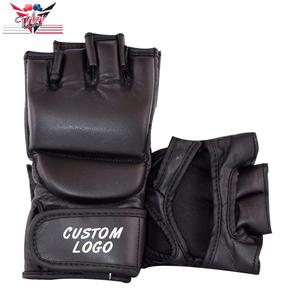 Gants de boxe en cuir PU de haute qualité, gantelets de combat et d'entraînement MMA, gantelets - Product Image 5