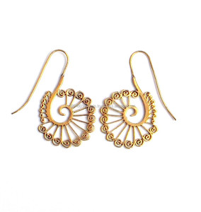 2018 Nouveau Design Boucles d'Oreilles en Laiton de Style Bohème Boucles d'Oreilles Tribales - Product Image 2