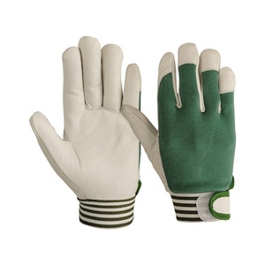 Gants de travail KOKAL Monteringshandskar, gants de sécurité en cuir, gants industriels robustes noirs pour hommes - Product Image 3