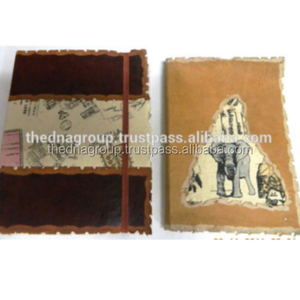 สมุดปกหนังแท้สไตล์วินเทจดาดเด็คหนังแข็งสมุดไดอารี่หนังเก็บความร้อนแบบพรีเมี่ยมสำหรับธุรกิจสำนักงานใช้ส่วนตัว - Product Image 1