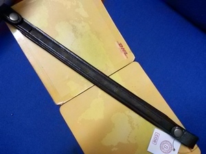 Banda de cuero de alta calidad para cejas, con canal vacío, botón de presión POP para cierre de bucle - Product Image 6