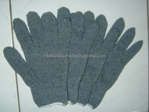 ถุงมือนิรภัยป้องกันการลื่นและป้องกันไฟฟ้าสถิตย์ถุงมือทำงาน polycotton 500G สำหรับใช้ในการก่อสร้าง - Product Image 6