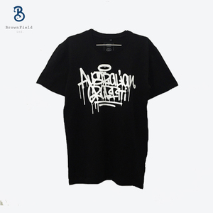 Bangladesh Manufacturer Wholesale 180 GSM 100 <b>Ring</b> Spun Cotton Custom Print Dry Fit Sports High Quality Promotional T-shirt - Product Image 2