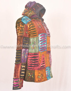 Sudadera con capucha para mujer, ropa para Parte Superior Femenina, con estampado de enzima Bohemia, CSWJ 370 - Product Image 3