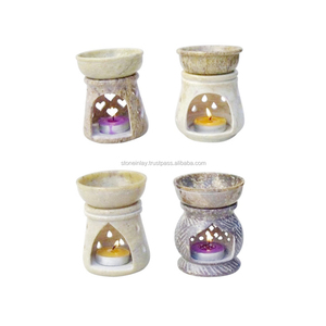 Aromatique en stéatite Sculpté Brûleur À Huile - Product Image 1