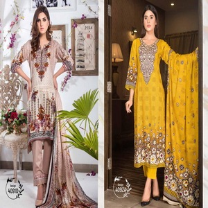 India y ropa paquistaní/pakistaní Salwar kameez cosido/césped Faisalabad - Product Image 5