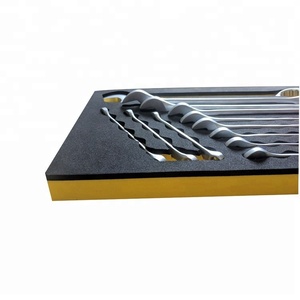 12PCS thép CRV mở-end Wrench Set kết hợp cờ lê Ratchet Công nghiệp sử dụng Chrome EVA bọt độn OEM tùy chỉnh hộp - Product Image 4