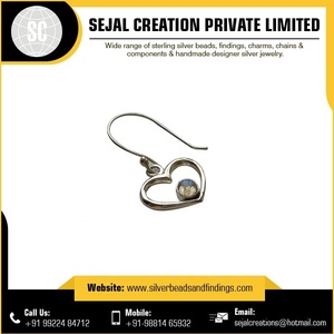 Boucle d'oreille en argent sterling 925 avec pierres précieuses personnalisées fournies par OEM pour cadeau ou fête de mariage - Product Image 3