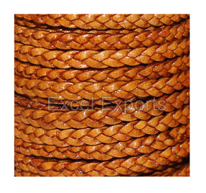 สายหนังถักพร้อมสายหนังสำหรับเครื่องประดับและกำไล - Product Image 5