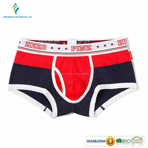 Calzoncillos Bóxer estampados elásticos para hombre, ropa interior, algodón, proveedor de china, SSL575 - Product Image 4