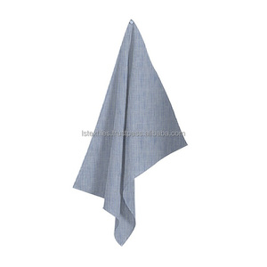 100% coton gaufré armure cuisine plat torchon à séchage rapide comprimé jetable coloré rayure teint en fil jetable torchon - Product Image 5