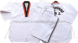 ชุดฝึกคาราเต้สำหรับผู้ใหญ่ชุดกิโมโน Jiu-Jitsu Gi ชุดฝึกเทควันโดสไตล์ใหม่ผลิตตามสั่ง